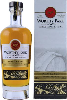 Velier Worthy Park Single Estate Reserve Jamaica 70th Anniversary 45% 700ml