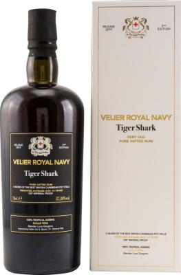 Velier Royal Navy 2019 Tiger Shark Pure Vatted 2nd Edition 14yo 57.18% 700ml
