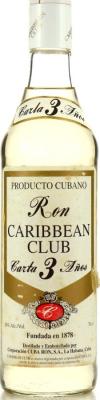 Ron Caribbean Club Carta Santiago de Cuba Vintage 3yo 38% 750ml