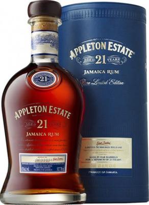 Appleton Estate Jamaica Tin Tube 21yo 43% 700ml