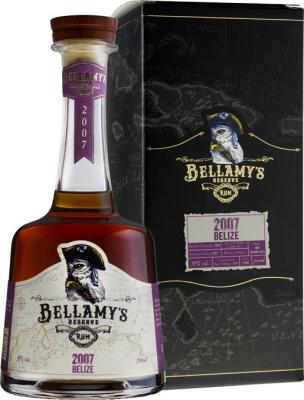 Bellamy's Reserve 2007 Travellers Belize 15yo 55% 700ml