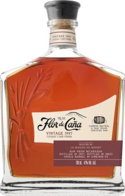 Flor de Cana 1997 Nicaragua Cognac Cask Finish 47% 700ml