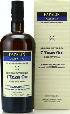 Velier Papalin Jamaica LMDW Exclusive 7yo 47% 750ml