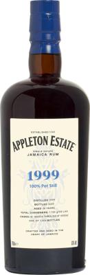 Appleton Estate 1999 Jamaica Hearts Collection 26yo 63% 700ml