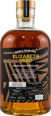 Elizabeth Yard 2006 Travellers Belize #4 Spanish Oak PX Sherry Octave Finish 16yo 49.3% 700ml