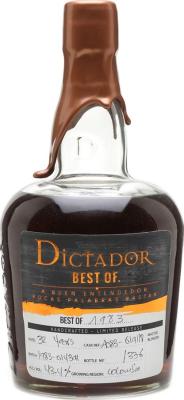 Dictador Best of 1983 A Buen Entendedor Pocas Palabras Bastan 32yo 43.4% 700ml