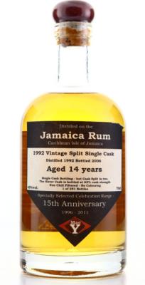 Mac Y 1992 Jamaica Vintage Split Single Cask 14yo 45% 700ml