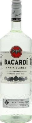 Bacardi Carta Blanca Superior White 37.5% 1500ml