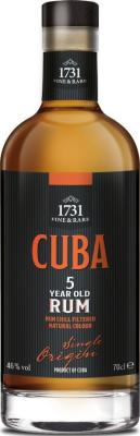 1731 Fine & Rare Cuba Single Origin 5yo 46% 700ml