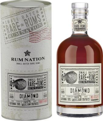 Rum Nation 2005 Diamond 15yo 59% 700ml