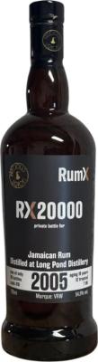 Precious Liquors 2005 Long Pond VRW Jamaica Selected by RumX 19yo 64.6% 700ml