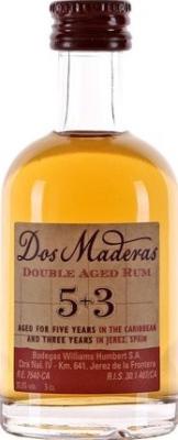 Dos Maderas 5+3 8yo 37.5% 50ml