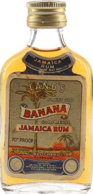 Lang Brothers Langs Banana Jamaica Rum 40% 50ml