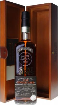 Saint James 1998 Extra Vieux Wooden Box 18yo 42.8% 700ml