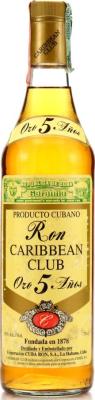 Ron Caribbean Club 1980s Destileria Nauyu Oro 5yo Vintage 5yo 38% 700ml