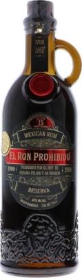 El Ron Prohibido Mexican Rum Reserva 15yo 40% 700ml