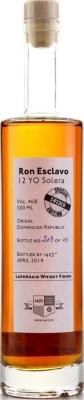 1423 World Class Spirits Oliver & Oliver Dominica Ron Esclavo 12yo Solera Swedish Market 46% 500ml