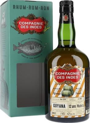 Compagnie des Indes 2007 Guyana 12yo 42% 700ml