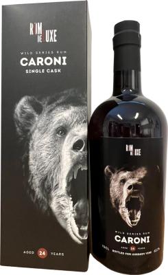 RomDeLuxe 1998 Caroni Wild Series 24yo 63.1% 700ml