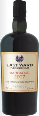 Velier 2007 Mount Gay Barbados Last Ward LMDW Exclusive 16yo 60% 700ml