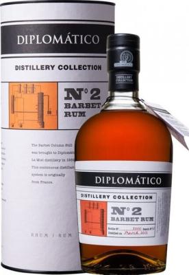 Diplomatico 2013 Distillery Collection No.2 Barbet Rum 4yo 47% 700ml