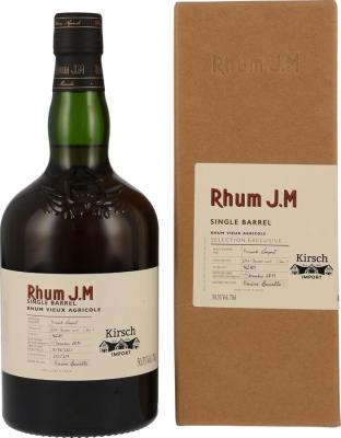 Rhum J.M 2014 Kirsch Import Single Barrel #162705 8yo 50.3% 700ml