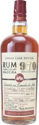 Engenhos Do Norte 2015 Agricole da Madeira 970 Single Cask No. 230 7yo 50.8% 700ml