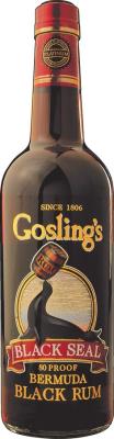 Goslings Black Seal Bermuda Black 80 Proof 40% 1000ml