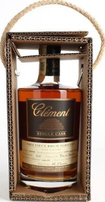 Clement 2001 Single Cask Canne Bleue Futs de Boubon 17yo 41.5% 500ml