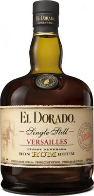 El Dorado 2009 Versailles Single Still 12yo 40% 700ml