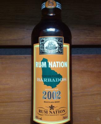 Rum Nation 2002 Barbados 43% 700ml