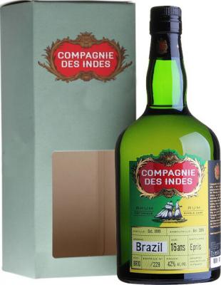 Compagnie des Indes 1999 Brazil 16yo 42% 700ml