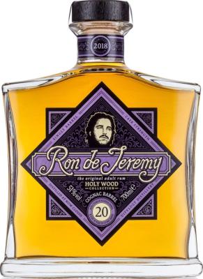 Ron de Jeremy 1997 Uitvlugt Holy Wood Cognac Barrel Guyana 20yo 51% 700ml