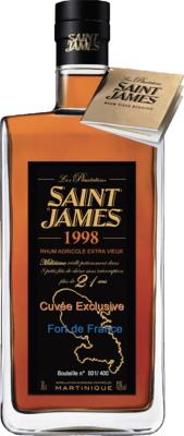 Saint James 1998 Martinique Cuvee Exclusive Fort de France 21yo 43% 700ml