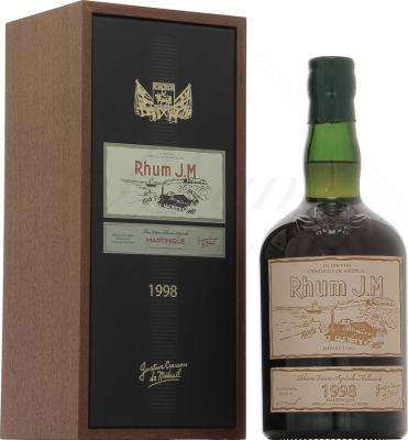 Rhum J.M 1998 Wooden box 15yo 43.7% 700ml