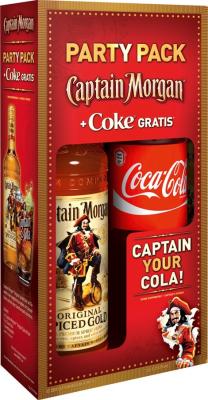 Captain Morgan Spiced Gold Partypack 35% 700ml