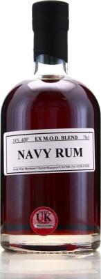 EX M.O.D. Blend Navy Rum 54% 700ml
