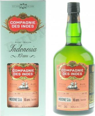 Compagnie des Indes 2004 Indonesia 10yo 43% 700ml