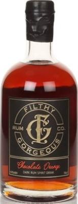 Filthy Gorgeous Rum Co. Chocolate Orange Dark 40% 700ml