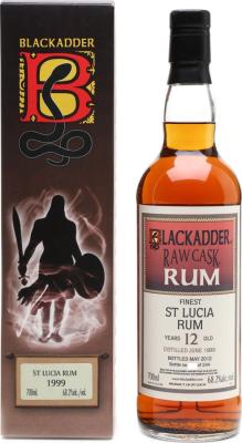 Blackadder 1999 Raw Cask Saint Lucia Rum 12yo 68.2% 700ml