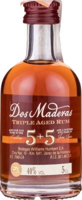 Dos Maderas PX 5+5 Miniature 10yo 40% 50ml