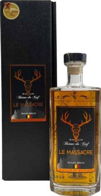 Le Massacre Brame du Cerf Belge Rhum Pur Jus 52% 500ml