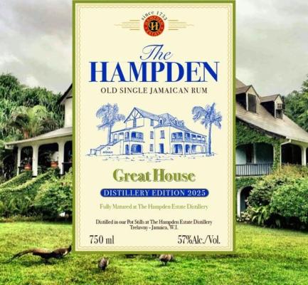 Velier Hampden Estate Great House Distillery Edition 2025 Old Pure Single Jamaican 57% 750ml