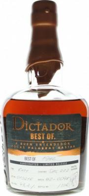 Dictador Best of 1982 A Buen Entendedor Pocas Palabras Bastan 43.2% 700ml