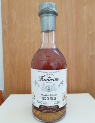 La Favorite 2012 Tous Creole Martinique 45% 700ml