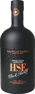 HSE Black Sheriff Vieux Agricole 40% 750ml