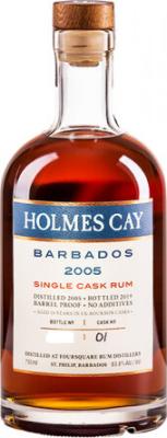 Holmes Cay 2005 Single Cask Barbados 14yo 63.8% 750ml