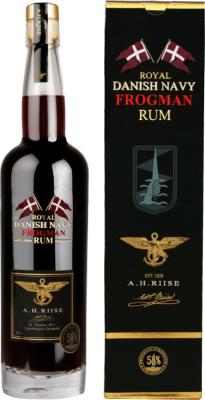 A.H. Riise Royal Danish Navy Frogman Conventus Ranae 58% 700ml