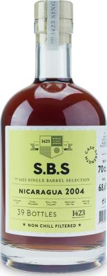 S.B.S 2004 Nicaragua 12yo 68.6% 700ml