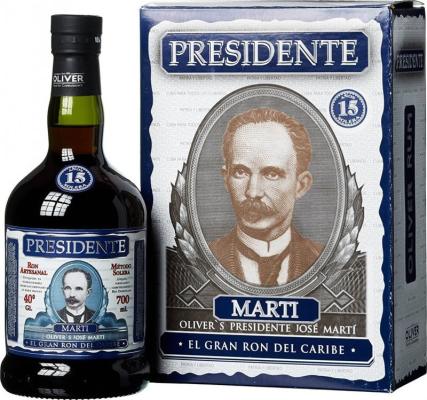 Presidente Marti 15yo 40% 700ml